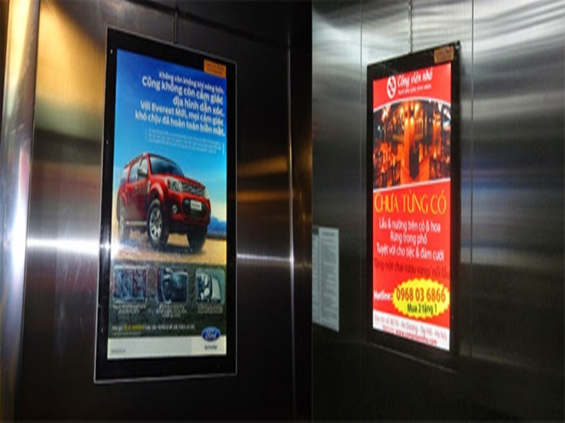Quảng cáo thang máy Hồ Chí Minh
