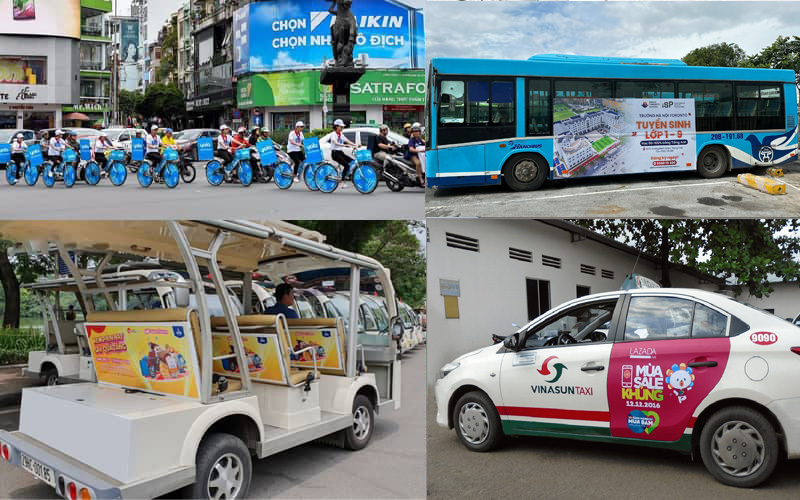 Top xu hướng quảng cáo ngoài trời 2025 – Tối ưu ngân sách, tối đa hiệu quả! 20 Quảng cáo trên phương tiện giao thông – hình thức quảng cáo độc đáo, thu hút người đi đường