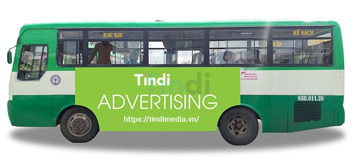 Quảng cáo trên xe khách