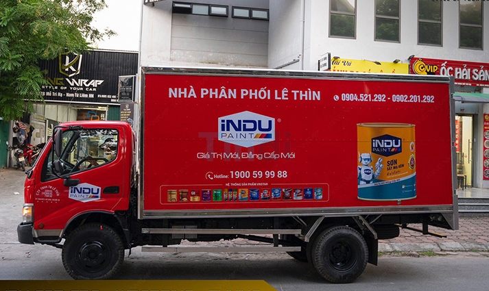 Quảng cáo trên xe tải – Đưa thương hiệu đi khắp mọi nơi!