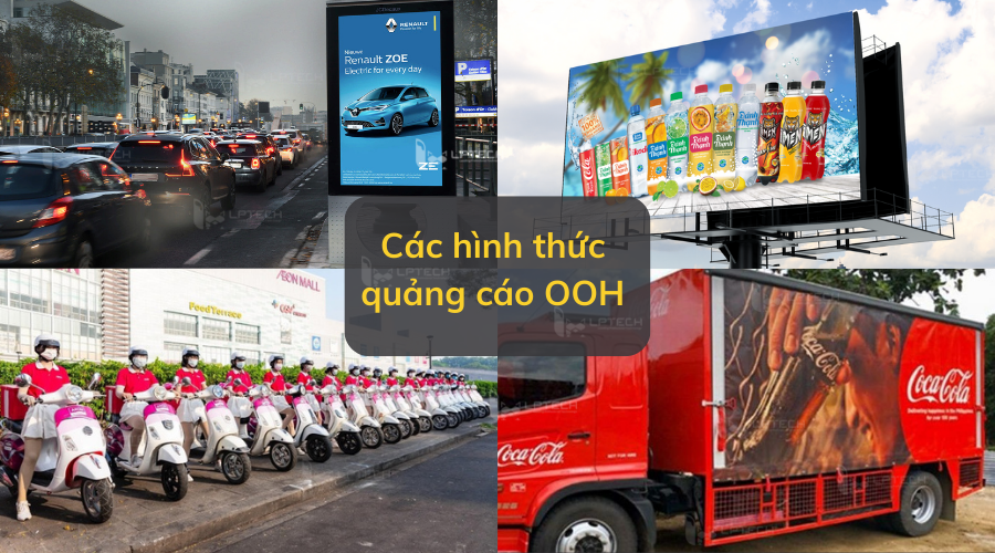 So sánh các hình thức quảng cáo ngoài trời phổ biến năm 2025