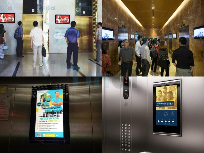 7 Lý Do Nên Chọn Quảng Cáo Thang Máy Cho Doanh Nghiệp Nhỏ Trong Năm 2025 10 So sánh quảng cáo LCD và Poster thang máy