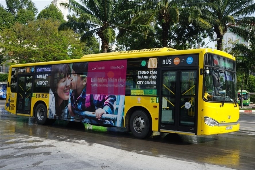 Quảng cáo xe buýt tại TP.HCM: Cơ hội tiếp cận hàng triệu người mỗi ngày 7 Quảng cáo xe buýt Hồ Chí Minh như tấm Pano di động cực kỳ thu hút
