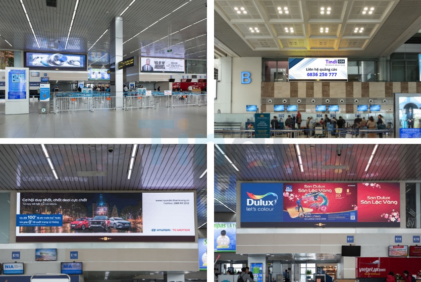 Dịch vụ quảng cáo tại sân bay của Tindi Media giúp doanh nghiệp tiếp cận được khách hàng mục tiêu chất lượng cao