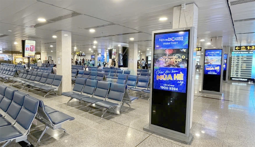 Quảng cáo tại sân bay: Báo giá – Vị trí vàng – Hiệu quả thực tế 13 Quảng cáo tại sân bay - Điểm chờ trước giờ bay