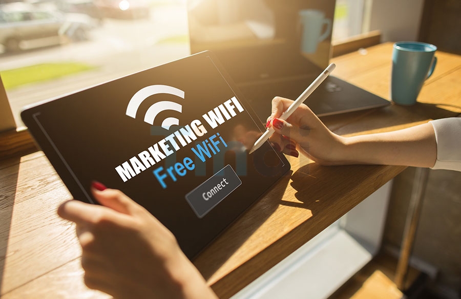 Quảng cáo wifi marketing ngoài trời - Tindi Media