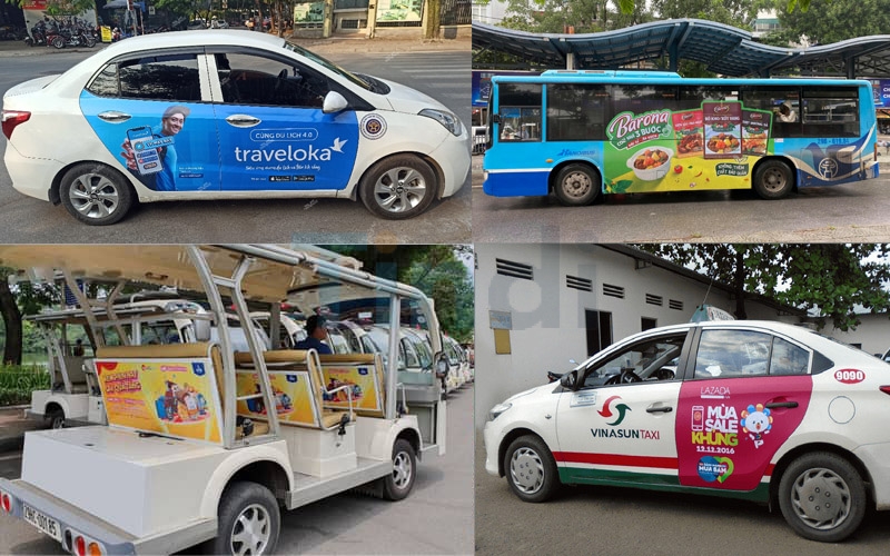 Quảng cáo Transit - Tindi Media