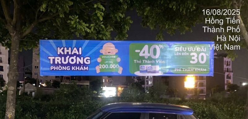 Dịch vụ treo băng rôn, treo phướn, treo banner quảng cáo giá rẻ tại Hà Nội được nhiều doanh nghiệp ưa chuộng