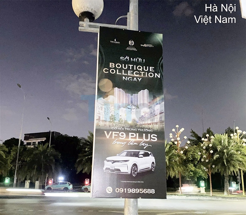 Dịch vụ treo banner, phướn, băng rôn quảng cáo tại Hà Nội 10 Treo phướn tại Hà Nội mang lại nhiều lợi thế rõ rệt