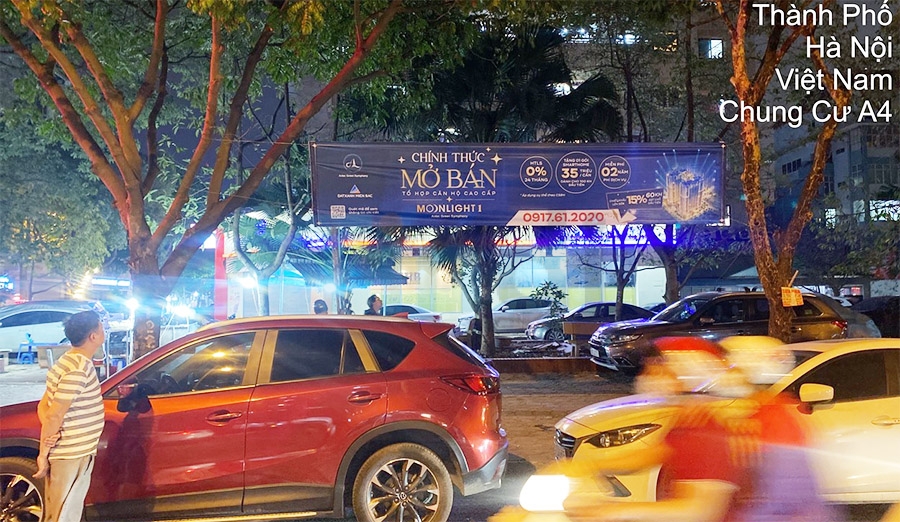 Dịch vụ treo banner, phướn, băng rôn quảng cáo tại Hà Nội 12 Treo băng rôn quảng cáo tại Hà Nội - Tindi Media