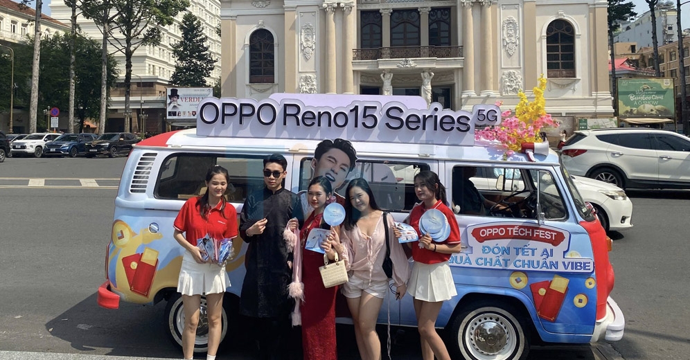  Roadshow quảng bá thương hiệu gây ấn tượng mạnh trong tâm trí người đi đường