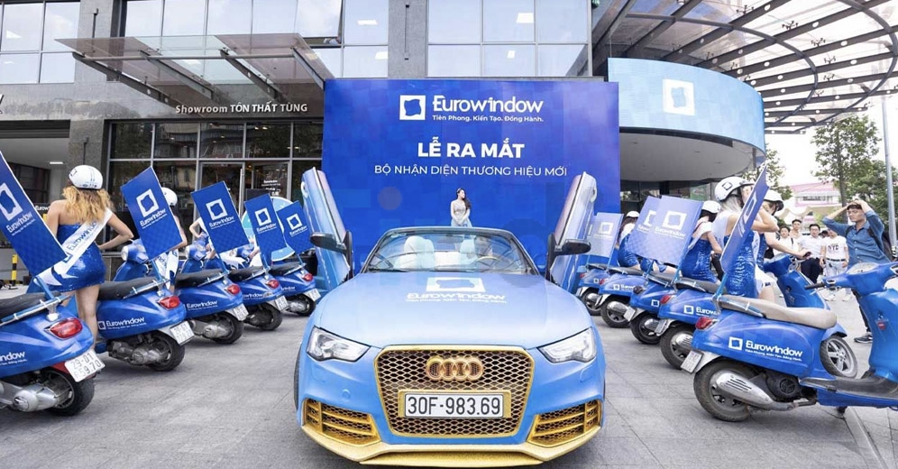 Roadshow lễ ra mắt bộ nhận diện thương hiệu mới hoành tráng của Eurowindow