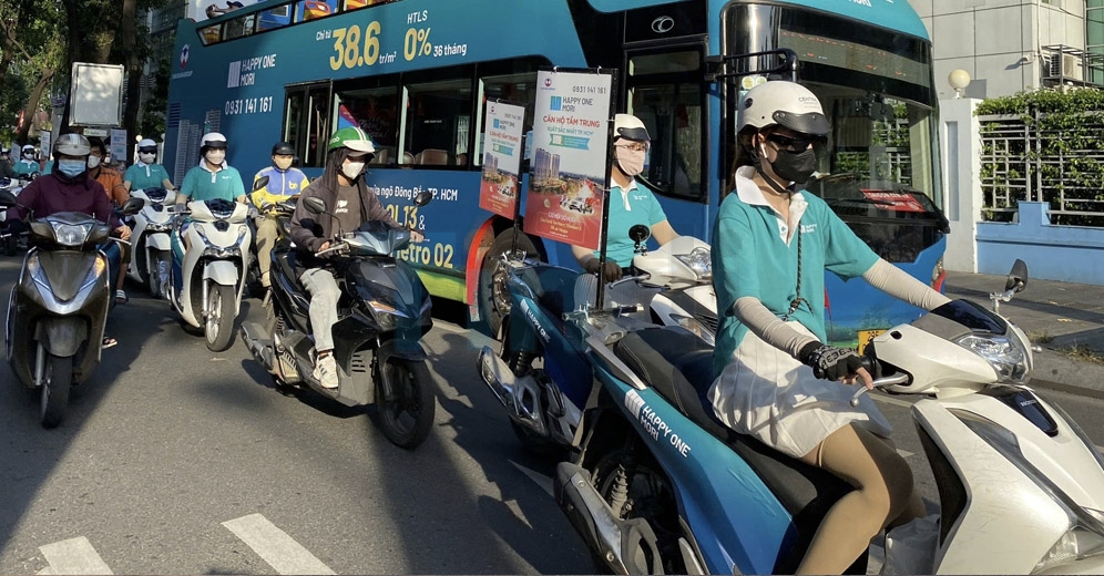 Roadshow xe máy, xe phân khối lớn di chuyển xa và có sức ảnh hưởng mạnh mẽ hơn