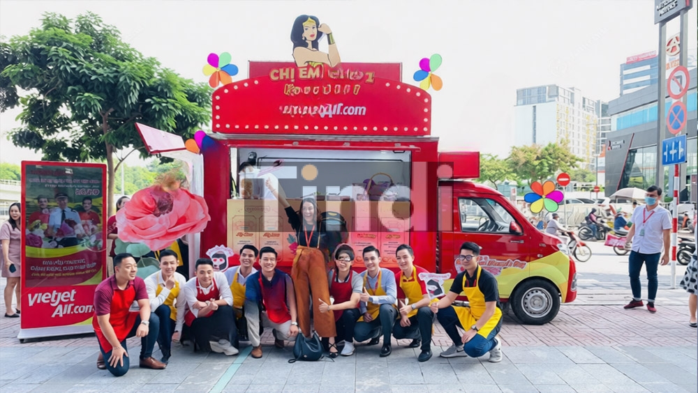 Roadshow xe tải kết hợp với activation nhằm tăng hiệu quả truyền thông cho doanh nghiệp