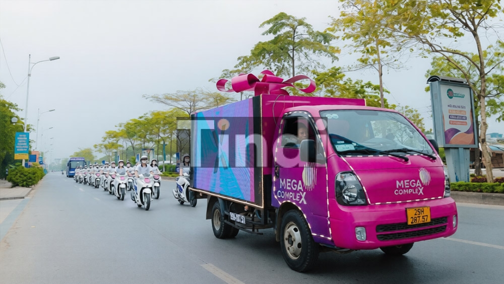 Chi phí roadshow xe bán tải, xe tải phụ thuộc vào loại xe, hình thức hiển thị và quy mô chiến dịch