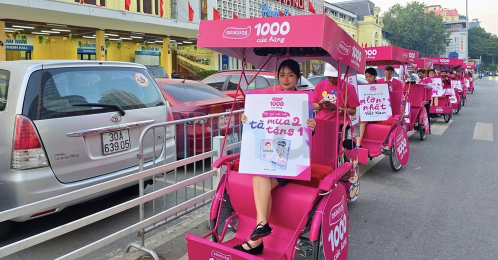 Dịch vụ tổ chức chạy Roadshow xích lô sáng tạo, ấn tượng | Báo giá & triển khai toàn quốc 23 Roadshow xích lô giúp tạo sự chú ý và lan tỏa thông tin về sản phẩm, dịch vụ mới một cách nhanh chóng và hiệu quả