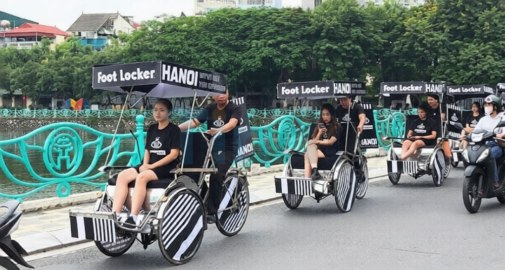 Dịch vụ tổ chức chạy Roadshow xích lô sáng tạo, ấn tượng | Báo giá & triển khai toàn quốc 17 Chi phí roadshow xích lô thường linh hoạt và phụ thuộc vào mức độ sáng tạo, số lượng và khu vực triển khai