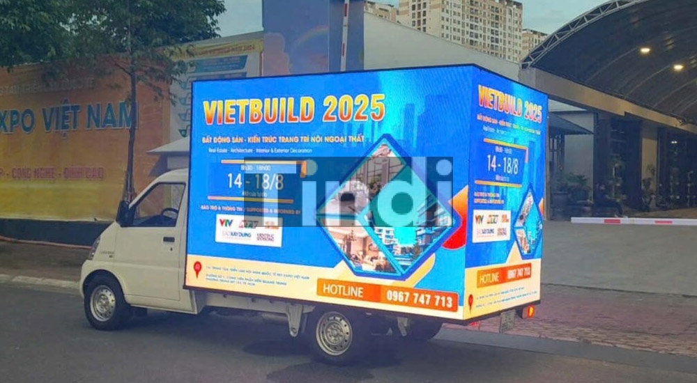 Roadshow LED Truck: Quảng cáo xe tải màn hình LED di động 12 Roadshow LED Truck quảng cáo được sử dụng nhiều trong các chiến dịch Roadshow kích hoạt thương hiệu