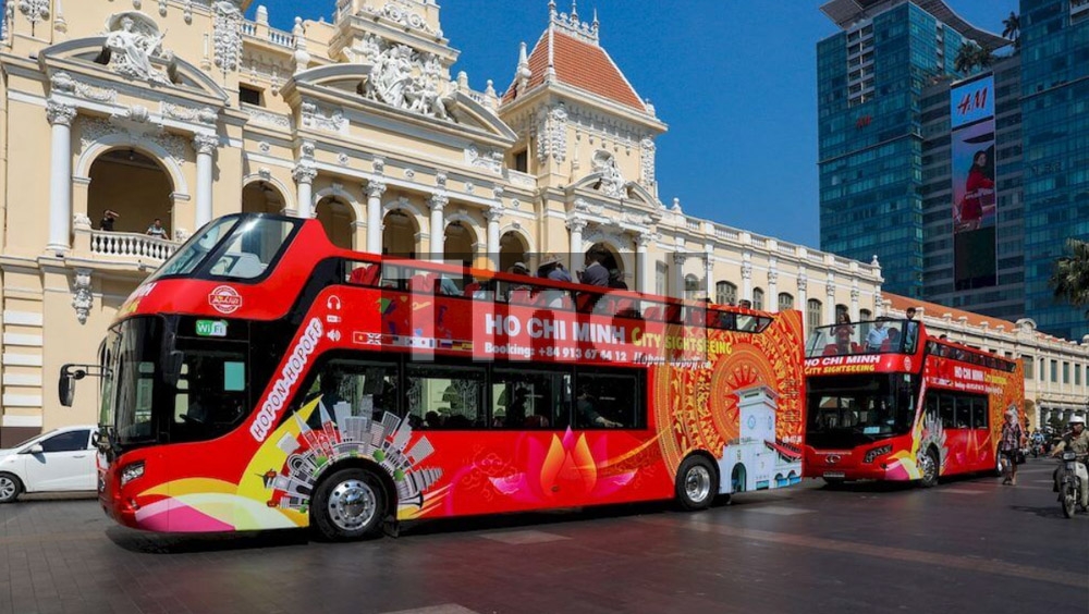 Ho Chi Minh City Tour – Xe bus 2 tầng tại thành phố Hồ Chí Minh